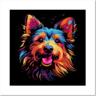 Australian Terrier Smiling Posters and Art